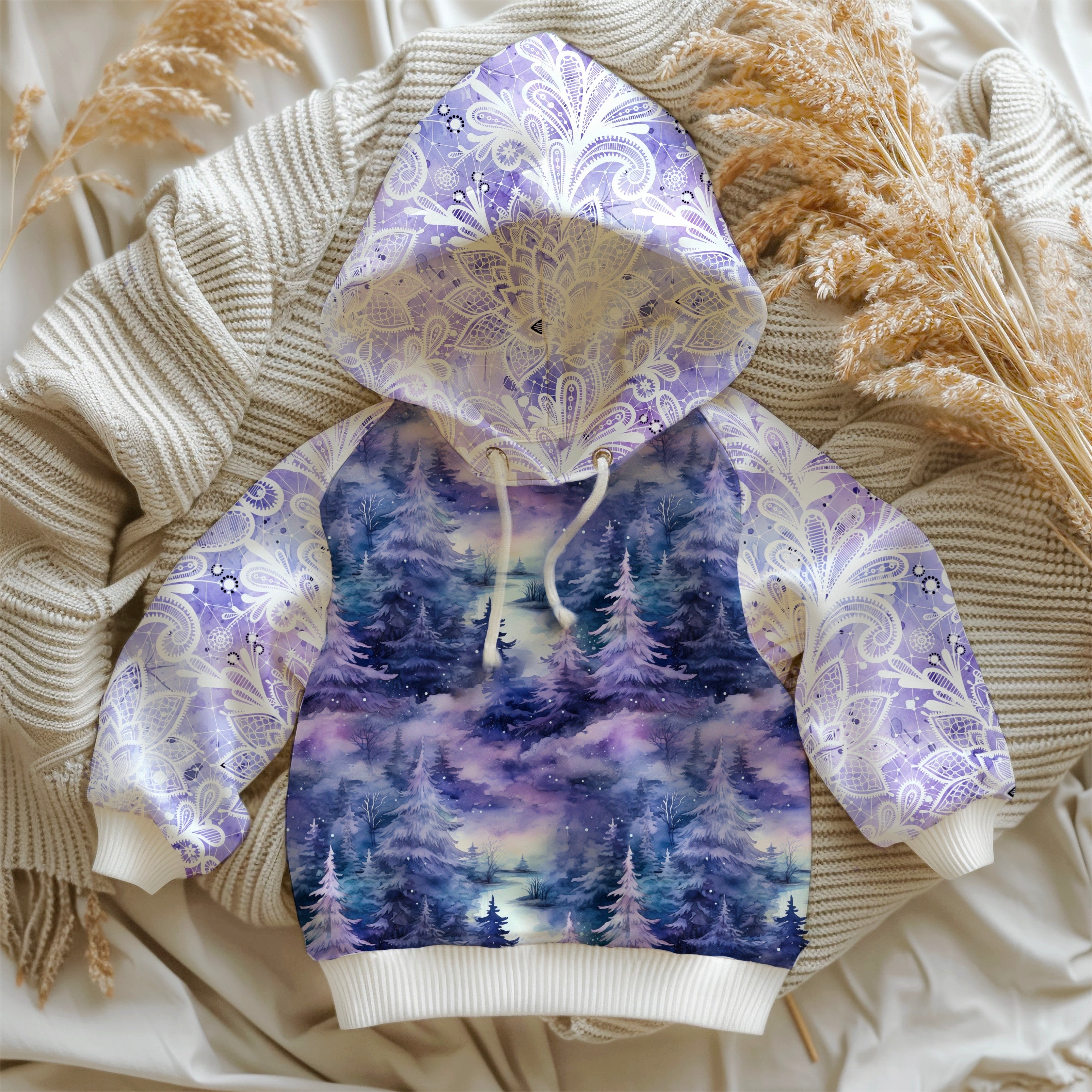 Lila Winterlandschaft Neue Vorbestellung